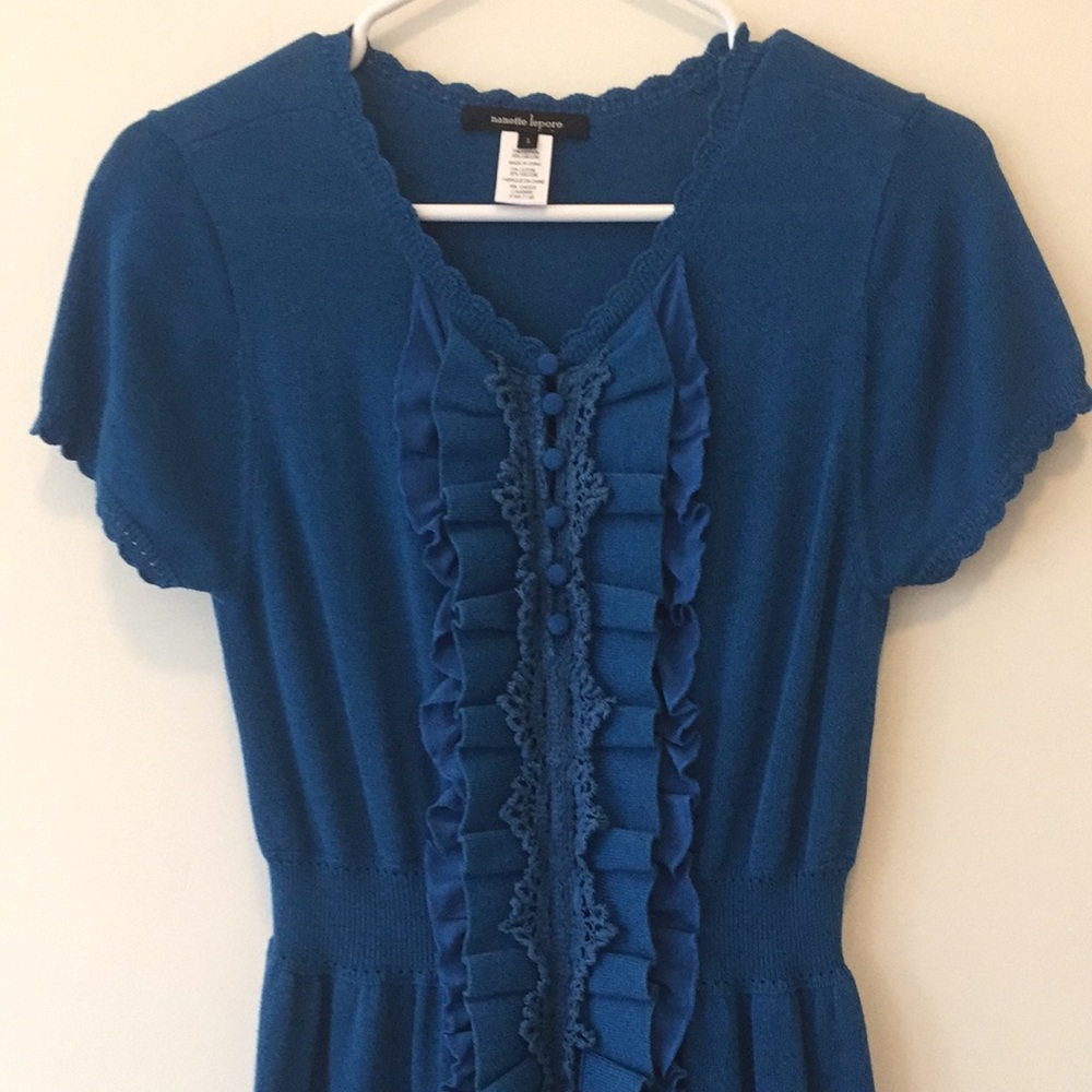SOLD! Nanette Lepore N751 Ruffle Dress